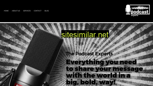 Podcastexperts similar sites