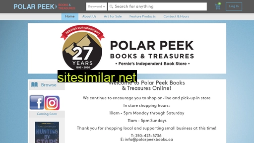 polarpeekbooks.ca alternative sites