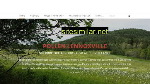 pollenlennoxville.ca alternative sites