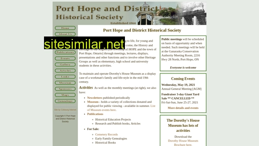 porthopehistorical.ca alternative sites