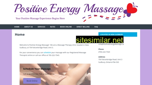 positiveenergymassage.ca alternative sites