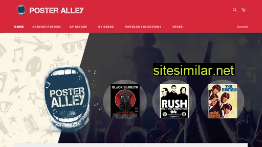 posteralley.ca alternative sites