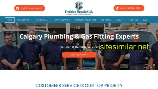 precision-plumbing.ca alternative sites