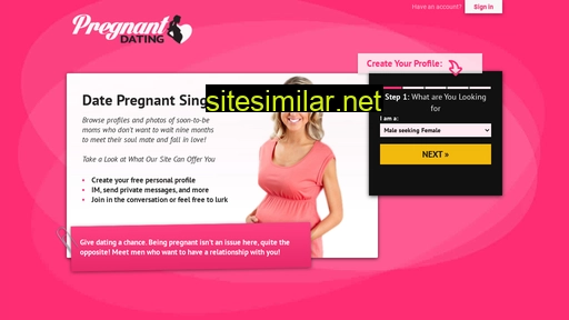 pregnantdating.ca alternative sites