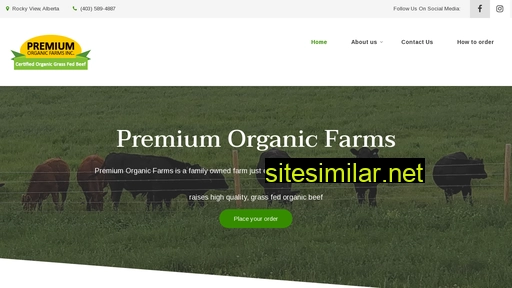 Premiumorganicfarms similar sites
