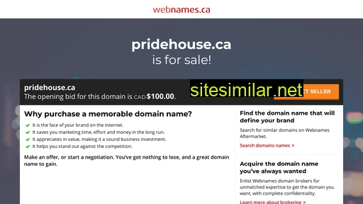 pridehouse.ca alternative sites