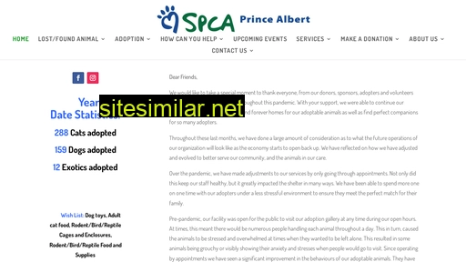 princealbertspca.ca alternative sites