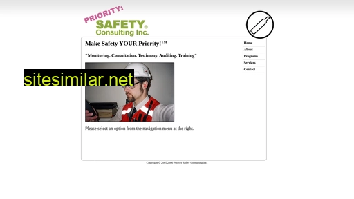 prioritysafety.ca alternative sites