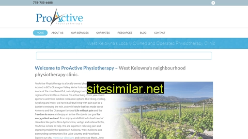 proactivephysiotherapy.ca alternative sites