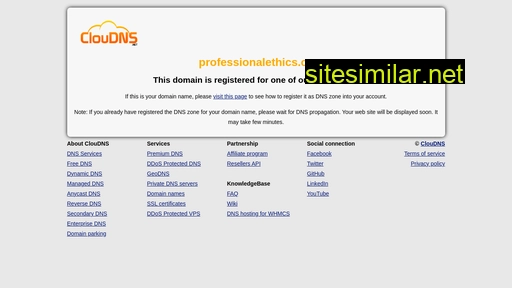 professionalethics.ca alternative sites
