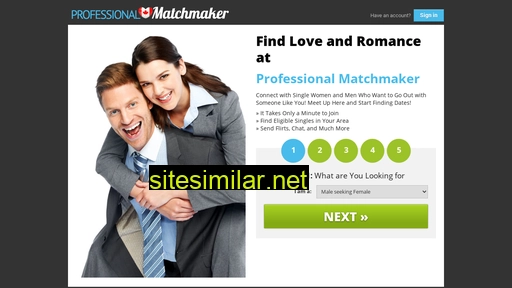 professionalmatchmaker.ca alternative sites