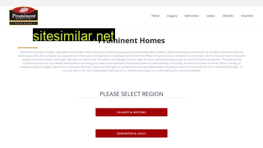 prominenthomes.ca alternative sites