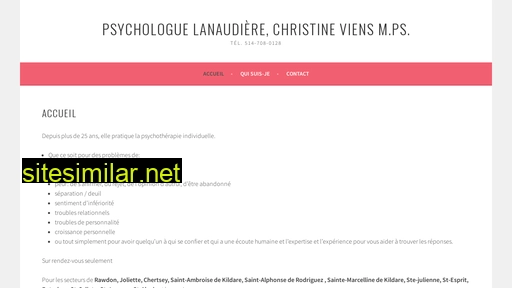 psychologuelanaudiere.ca alternative sites