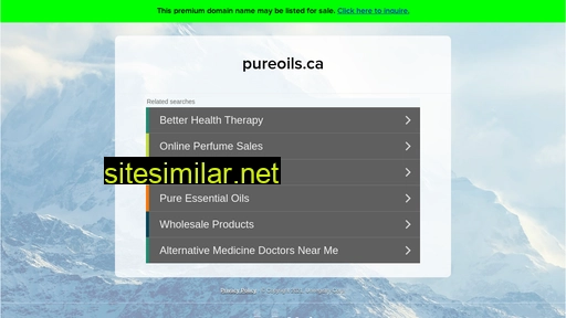 pureoils.ca alternative sites