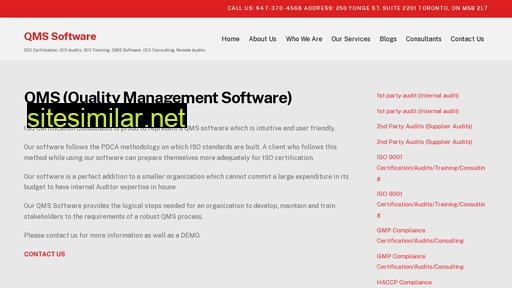 qms-software.ca alternative sites
