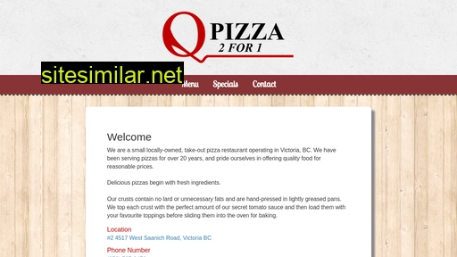 qpizza.ca alternative sites