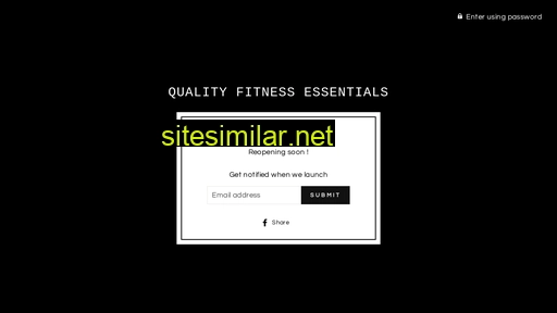 qualityfitnessessentials.ca alternative sites