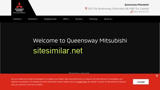 queenswaymitsubishi.ca alternative sites