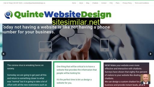 quintewebsitedesign.ca alternative sites