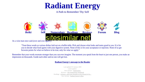 radiantenergy.ca alternative sites