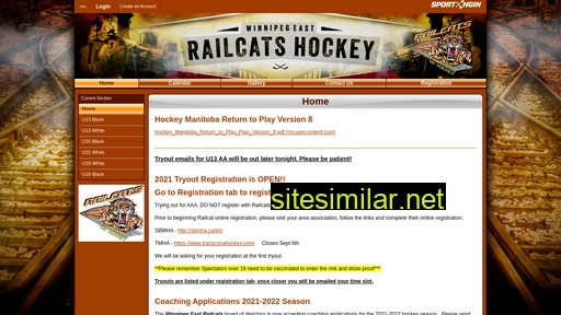 Railcatshockey similar sites