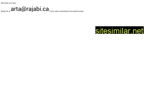 rajabi.ca alternative sites
