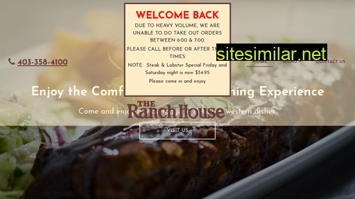 ranchhouserestaurant.ca alternative sites