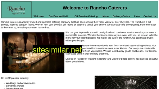 ranchocaterers.ca alternative sites