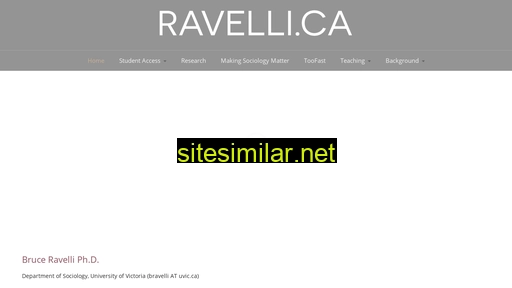 ravelli.ca alternative sites