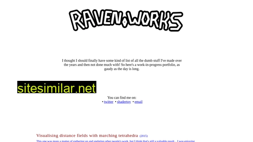 ravenworks.ca alternative sites
