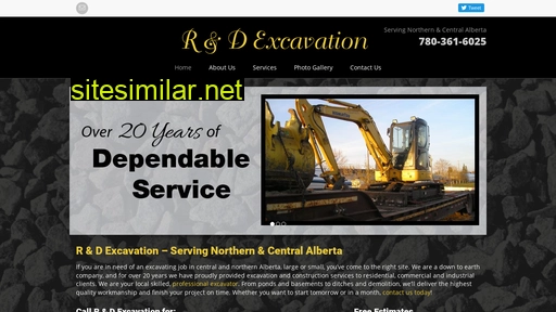 rdexcavation.ca alternative sites