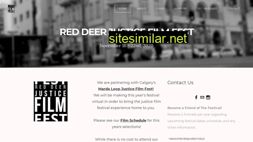 reddeerjusticefilmfest.ca alternative sites