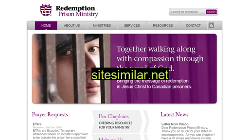 Redemptionprisonministry similar sites