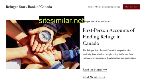 refugeestorybank.ca alternative sites