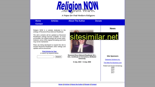 religionnow.ca alternative sites