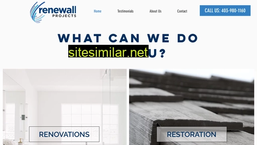 Renewallprojects similar sites