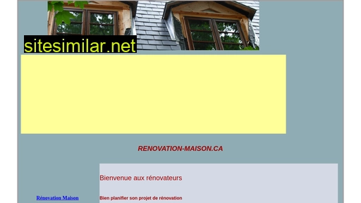 renovation-maison.ca alternative sites