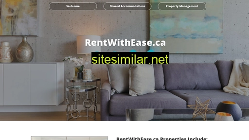 rentwithease.ca alternative sites
