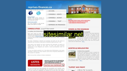 reprises-finances.ca alternative sites