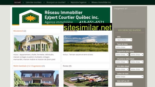 reseauimmobilier.qc.ca alternative sites