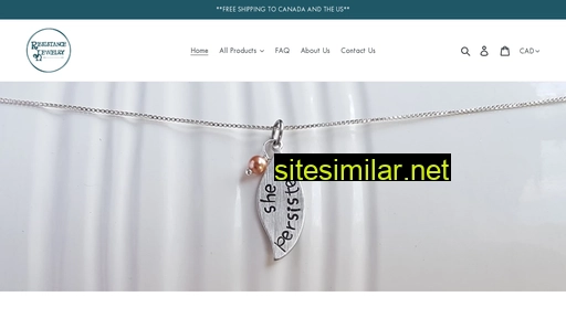 resistancejewelry.ca alternative sites
