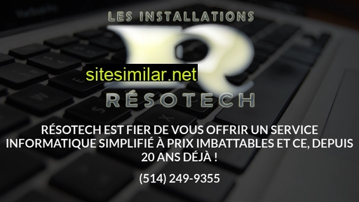 resotech.qc.ca alternative sites