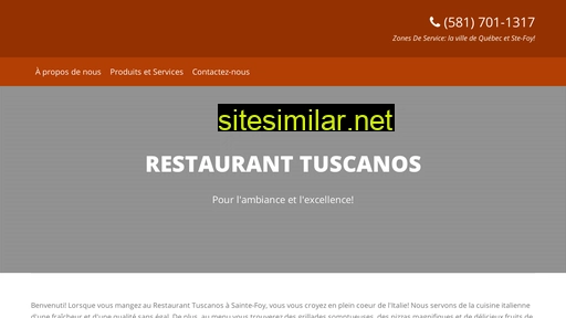 restaurant-tuscanos.ca alternative sites