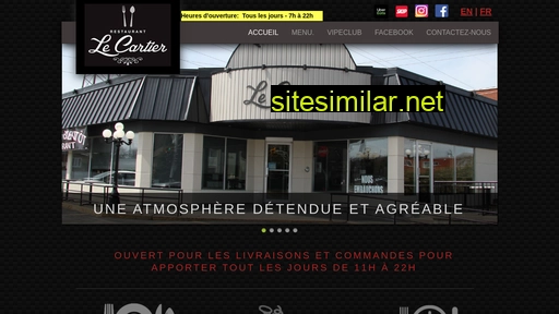restaurantlecartier.ca alternative sites