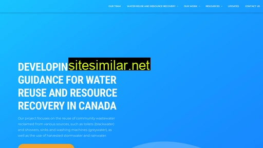 reusewater.ca alternative sites
