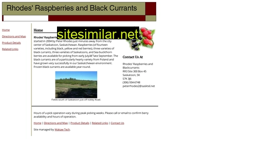 rhodesraspberries.ca alternative sites