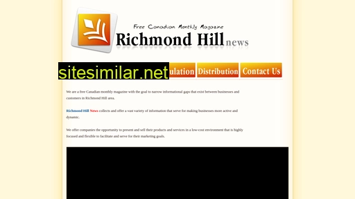 Richmondhillnews similar sites