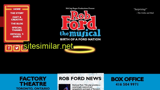 robfordmusical.ca alternative sites