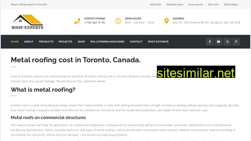 roof-experts.ca alternative sites