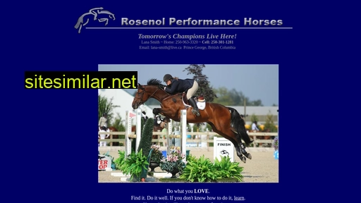 rosenolperformancehorses.ca alternative sites